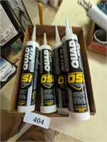 (5) Tubes Caulk