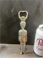 Metal Buckingham Palace guard bottle opener