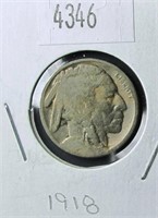 1918 Buffalo Nickel G4 Condition