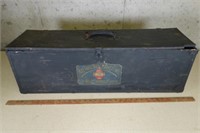 Blue Grass wooden tool box