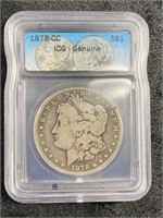 1878  Carson City Morgan Silver Dollar