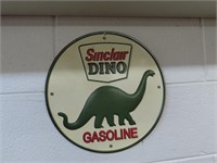 Sinclair Dino Gasoline Metal Sign