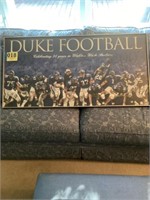 Autographed Duke football poster