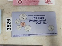 1998  UNITED STATES  MINT UNCIRCULATED COIN SET