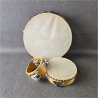 Trio of Tambourines