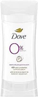 3-Pk Dove 0% Aluminum Deodorant in Coconut & Pink