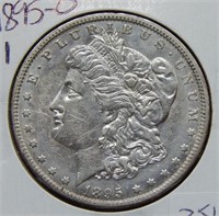 1895 O Morgan Silver Dollar