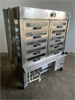 NEW S/S ELEC 10 DRAWER CHINESE STEAM CABINET