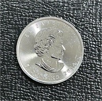 2014 Canada $5 1oz Silver Maple Leaf Proof