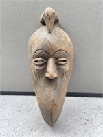 African Wood Carved Tribal Mask