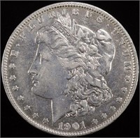 1901 MORGAN DOLLAR XF/AU