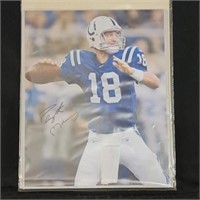 Peyton Manning Signed 8x10 Photo