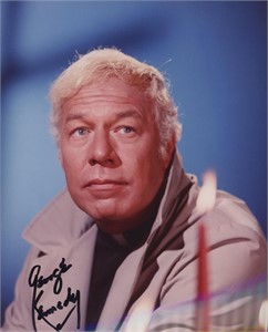 George Kennedy signed photo
