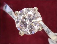 $5720 18K  Lab Grown Diamond (1.01Ct, Vs2, E) Ring