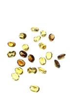 Citrine gemstones