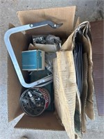 Box of miscellaneous items.