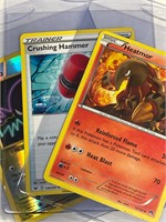 3 Pokemon cards e holo