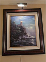 Thomas Kincaide canvas Split Rock Light Lighthouse