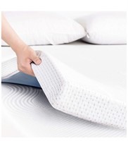 TOYABR 4 Inch Mattress Topper Gel-Infused Memory