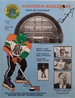 Anaheim Bullfrogs Roller Hockey 1993 Inaugural Sea