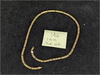 14k Gold 7.5g Necklace