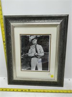 Don knotts autographed photo in nice frame