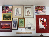 Lot of Assorted Art As Shown