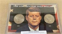 The lost Kennedy half dollars