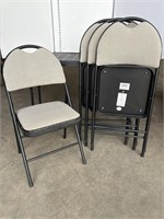 4 card table chairs
