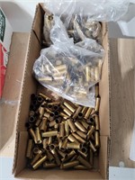 Empty brass shells