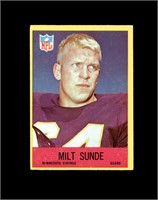 1967 Philadelphia #105 Milt Sunde P/F to GD+