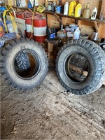 Pair of Goodyear tires