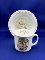 Beatrix Potter Oatmeal Bowl & Mug