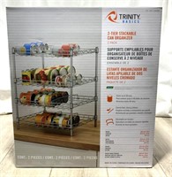 Trinity 2 Tier Stackable Can Organizer