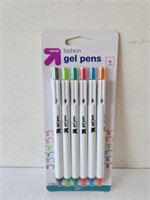 6 up and Up fashion gel pens
