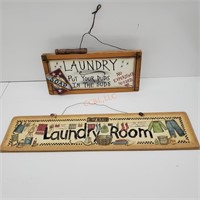 Laundry Room décor - wall hangings