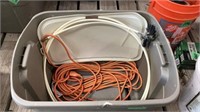 Worx Battery charger & battery, Extension cord,