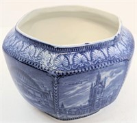 Ringtons Maling Ware Tea Caddy/Biscuit Jar