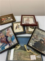 7 Framed prints & covers