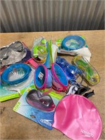 Variety of Swimming Goggles
