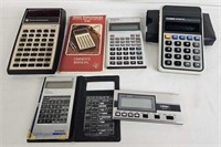 Vintage Calculator Lot - Ti-30, Casio Limax Ca-77