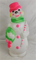 1968 Empire Plastics Snowman Blow Mold