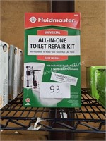 fluidmaster all in one toilet repair kit