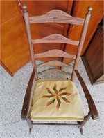 Ladder-back Rocking Chair