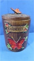 Treasure Craft Butterfly Cookie Jar