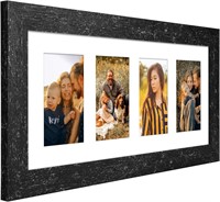 2PK - 8x20 Picture Frame Display 4 opening 4X6