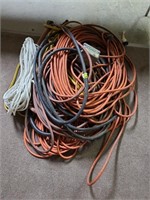 Heavy-duty Utility Electrical Cords, water hose, a