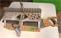 Millers Falls Miter Box Saw