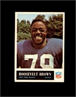 1965 Philadelphia #115 Roosevelt Brown EX-MT