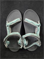 NIB Women's Teva Open Toed Sandals Sz 9